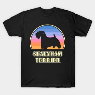 Sealyham Terrier Vintage Sunset Dog T-Shirt